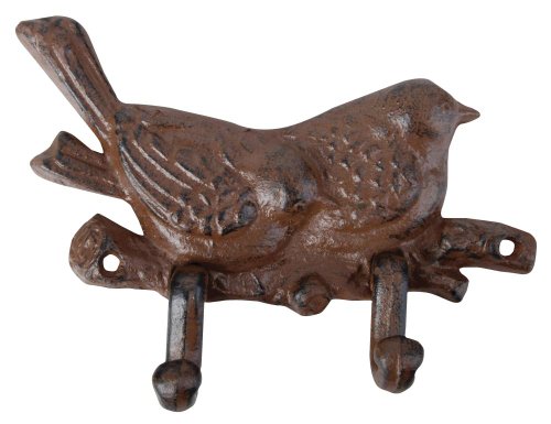 Esschert Design USA BR18 Bird Silhouette Double Hook