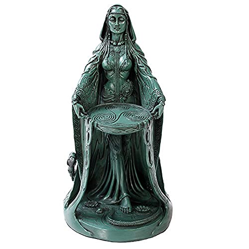 Pacific Trading Irish Triple Goddess Danu Figurine Don Divine Feminine Source Wisdom Wealth Strength Statue