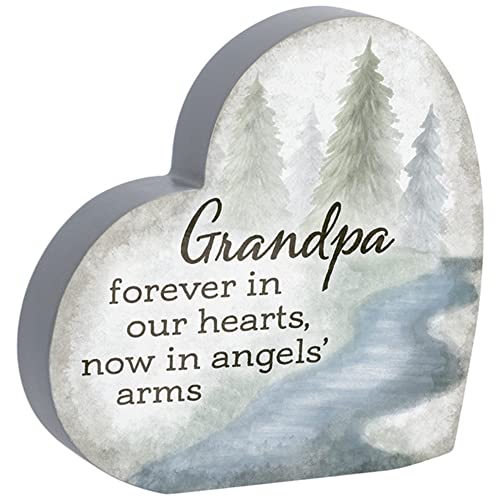 Carson Home 24463 Grandpa Comfort Heart Sitter, 6-inch Height