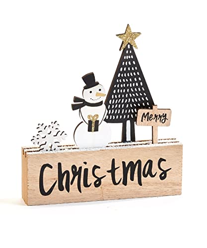 Giftcraft 666880 Christmas D‚àö√Ö‚àö¬∫‚àö¬∞cor, 7.1-inch Length, MDF and Plywood