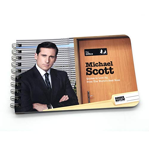 Papersalt The Office Merchandise - Michael Scott Quotes to Live by Book