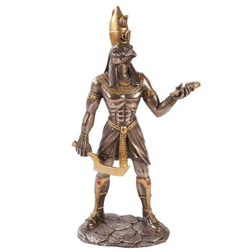 Pacific Trading Giftware Egyptian Horus Home Decor Statue Made of Polyresin