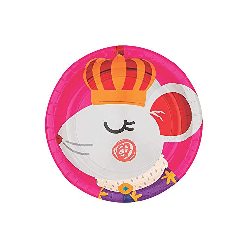 Fun Express NUTCRACKER DESSERT PLATES - Party Supplies - 8 Pieces