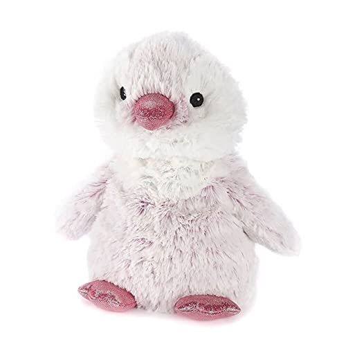 Intelex Pink Penguin Warmies Cozy Plush Heatable Lavender Scented Stuffed Animal