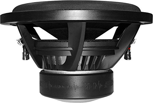 Earthquake Sound DBXI-12D, 500-1500-watt with 12-inch Cast Subwoofer, Black, Grey, Red