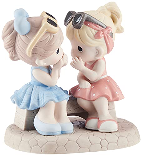 Precious Moments,  That's What Friends Are For, Bisque Porcelain Figurine, 134016