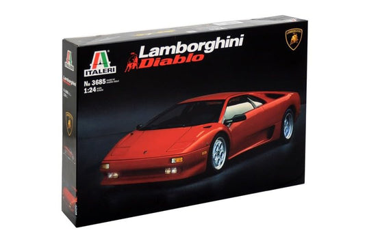 MRC Italeri 1:24 Lamborghini Diabolo Vehicle, 3685