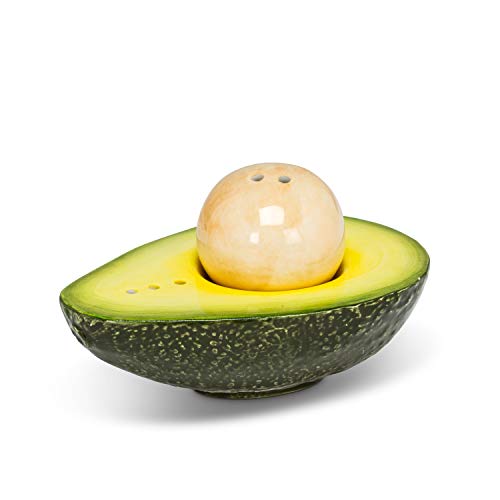 Abbott Collection  Home 27-AVOCADO-110 Avocado & Pit Salt & Pepper, Green