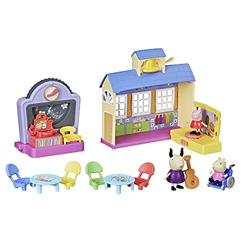 Hasbro Peppa Pig Peppa√ïs Adventures Peppa's School Playgroup Preschool Toy, with Speech and Sounds, for Ages 3 and Up