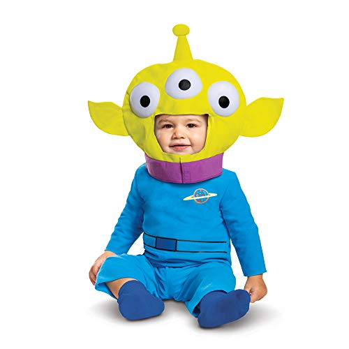 Disguise Infant Toy Story Alien Costume size 6-12 Months, Blue