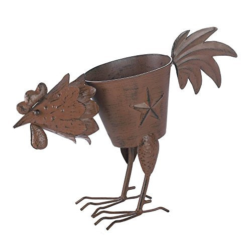 Sigma SLC Summerfield Terrace Pecking Rooster Planter