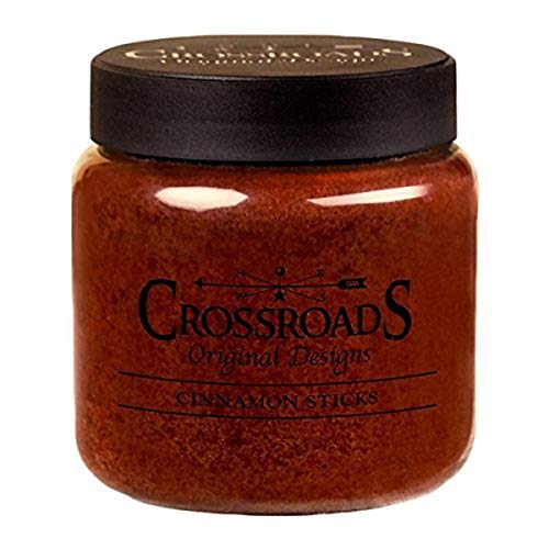 Crossroads Candles 16 Ounce Jar Candle - Cinnamon Sticks