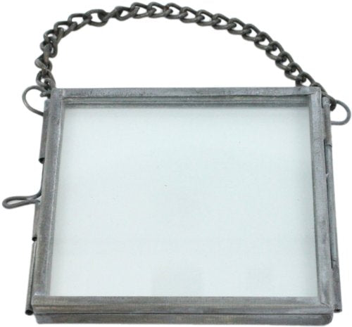 HomArt Pierre Metal 3 by 3-Inch Ornament Picture Frame