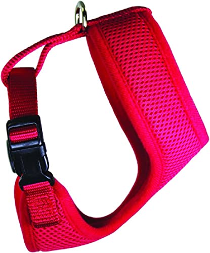 OmniPet BreezyMesh Dog Harness, Large, Red
