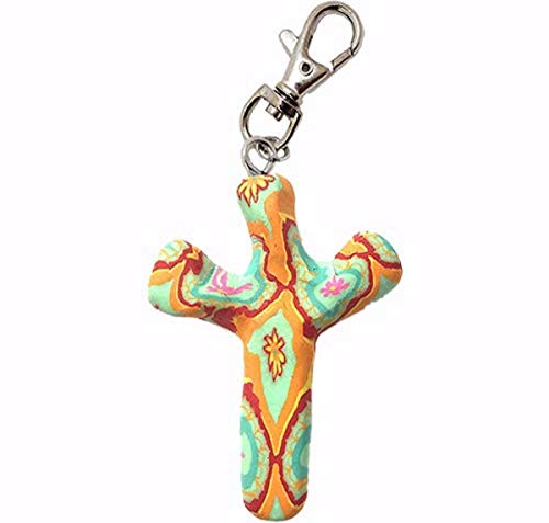 Calypso Studios by First & Main 3" Boho Comforting Clay Cross Clip