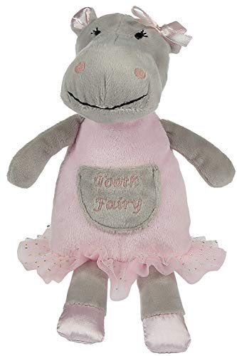 Maison Chic 21709 Hannah The Hippo Tooth Fairy Plush Toy, 11-inch Length