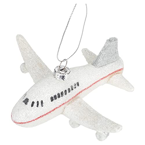 RAZ Imports 2022 Destination Christmas 4.5" Airplane Ornament
