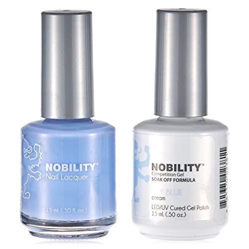Lechat Nobility ‚Äì Gel Polish & Nail Lacquer Set - Collection 2-5oz (Sky Blue NBCS063)