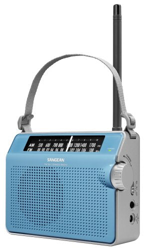 Sangean PR-D6BU AM/FM Compact Analog Portable Radio