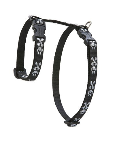 Lupine Pet Originals 1/2" Bling Bonz 9-14" H-style Harness for Small Pets