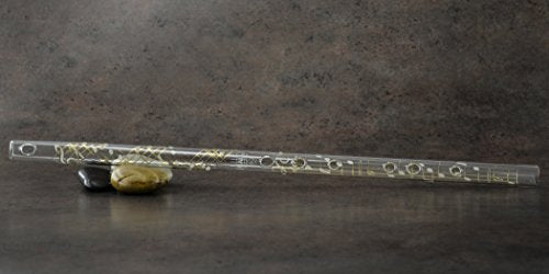 Hall Crystal Flutes 12107 - Inline Glass Flute in Eb - Melody