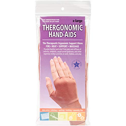 Frank A. Edmunds Thergonomic Hand-Aids Support Gloves, Extra Large
