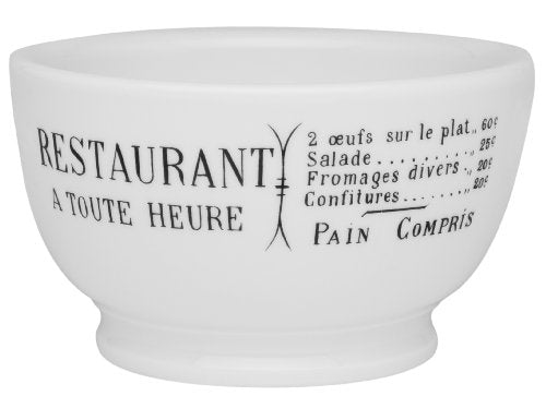 Pillivuyt Brasserie Caf‚àö¬© Au Lait Bowl, 13 Ounce Capacity