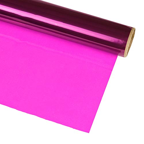 Hygloss Products, Inc Roll Cellophane Wrap for Crafts, Gifts, and Baskets 40 Inch x 100 Feet, 40-inches x 100-feet, Purple