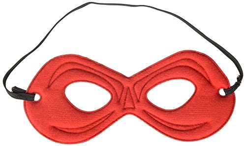 Forum Novelties Child Hero Reversible Eye Mask - Red/Black