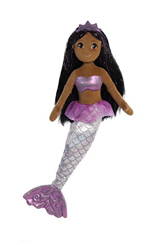 Aurora World Sea Sparkles Plush Toy Mermaid, Sophia Mermaid, 18"