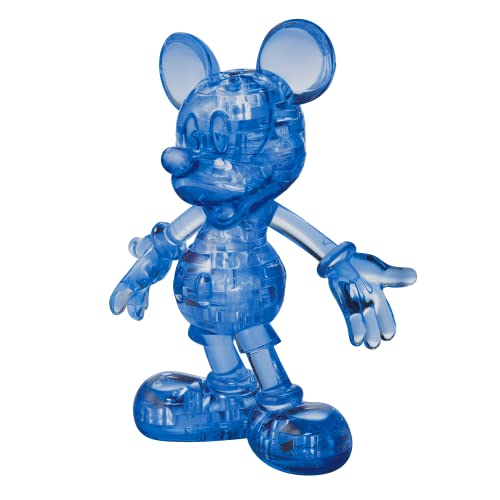 University Games 3D Crystal Puzzle - Disney Mickey Mouse (Dark Blue): 37 Pcs