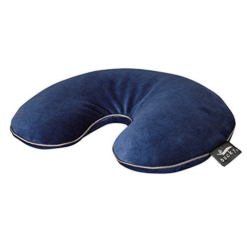 Bucky Utopia Neck Pillow, The Original U-Shaped Travel Pillow, for Comfort and Convenience in Travel - Midnight Blue