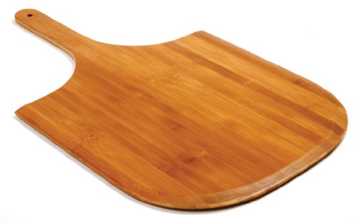 Norpro Bamboo Pizza Paddle, 14 √ó 16, Brown