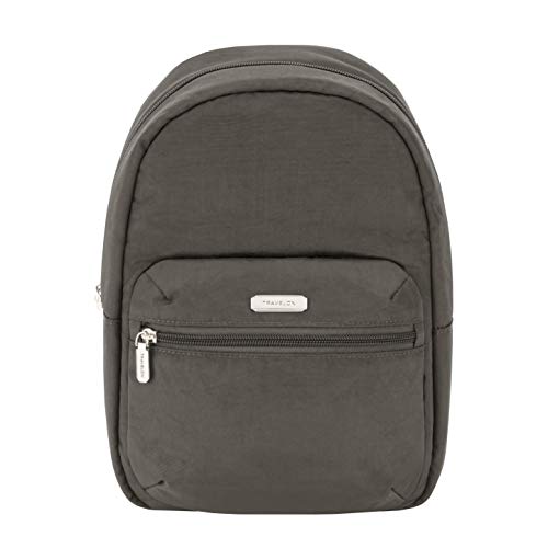 Travelon Small Backpack, Smoke, One Size