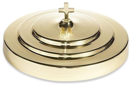 Christian Brands Sudbury Solid Brass Communion Tray Cover, 11 Inch