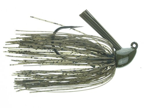 Nichols Lures 428-34 Impact Flippin' Jig Green Pumpkin, 3/4 oz