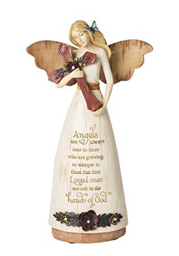 Pavilion Gift Company 02969 Sympathy Angel Figurine, 9-Inch