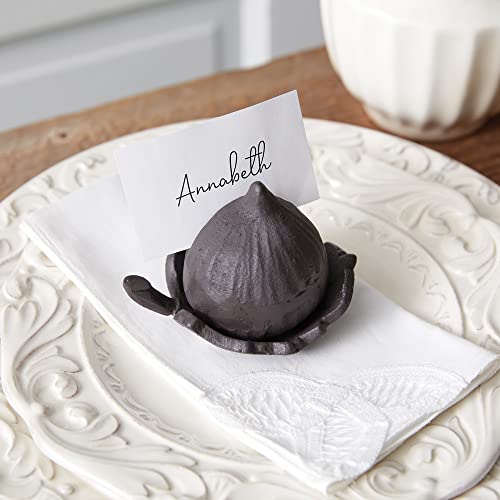 CTW 370698 Fig and Leaf Place Card Holder, 3-inch Height