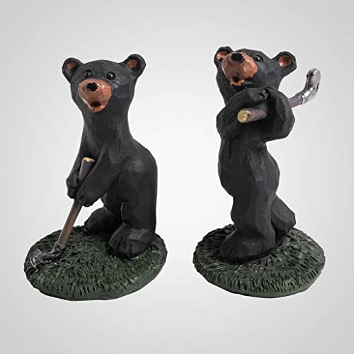 Lipco 63527 Bears Golfing Figurine, Set of 2