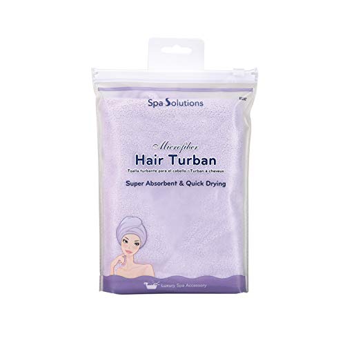 Cala Lavender hair turban