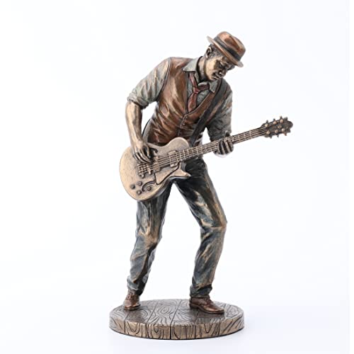 Unicorn Studio Veronese Jazz Band Casual Guitar Player Statue