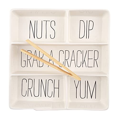 Mud Pie Salsa Guac Etc. Dip Bowl Set, 10-inch