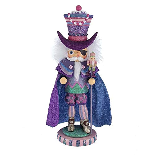 Kurt Adler Adler 15-Inch Hollywood Sugar Plum Drosselmeyer Nutcracker, Multi