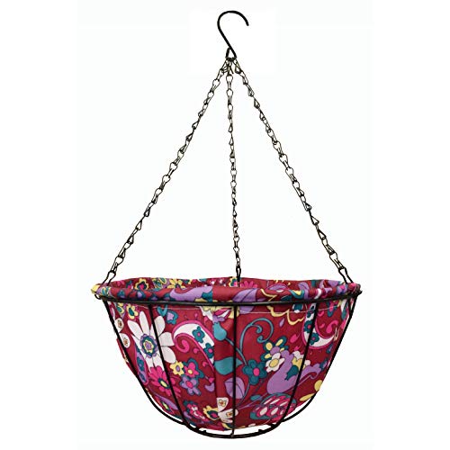 BFG supply Gardener Select 141223 Hanging Basket with Fabric Coco Liner, 12-Inch