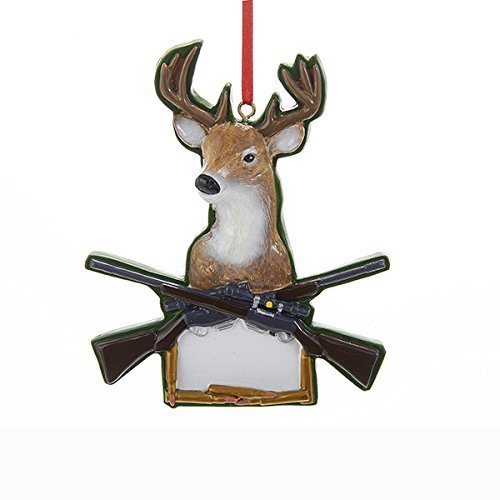Kurt Adler Deer Hunting / Buck Hunting Ornament