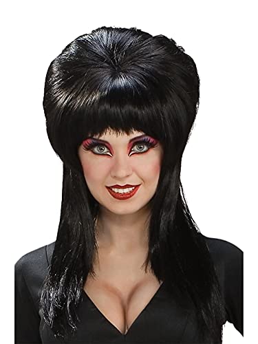 Rubie's Elvira Mistress Of The Dark Long Wig, Black, One Size