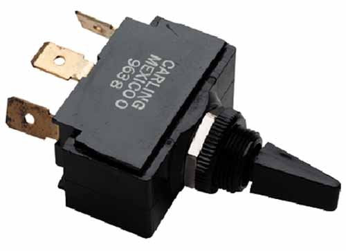 Land N Sea Distributing Bilge Pump Toggle Switch, On-Off-Momentary On
