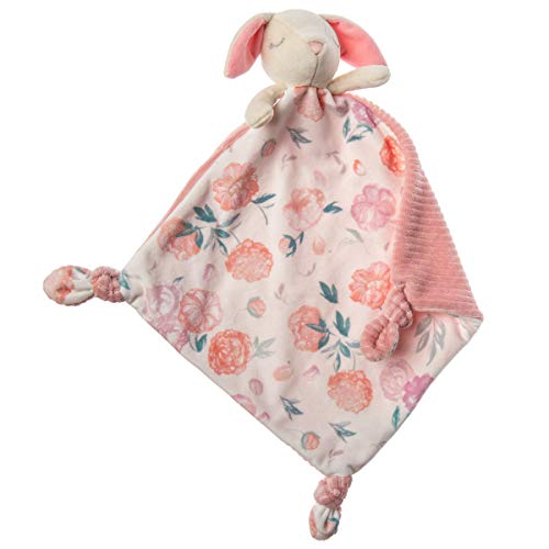 Mary Meyer Little Knottie Lovey Security Blanket, 10 x 10-Inches, Bunny