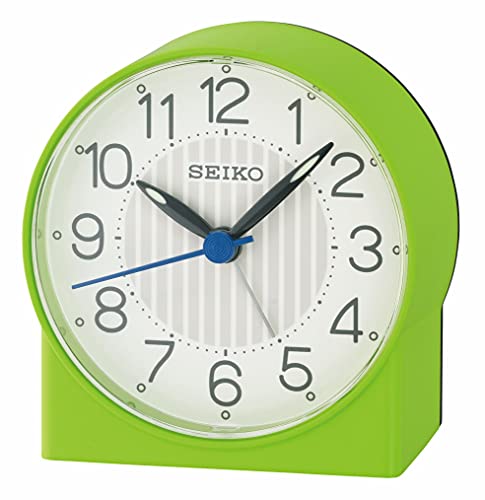 Seiko Asami Bedside Alarm Clock, Green