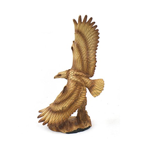 unison gifts MME-151 13.25 INCH WOODLIKE Soaring Eagle, Multicolor